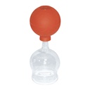 Schröpfkopf mit Olive und Ball 4,4 cm Ø, mundgeblasen, CE