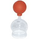 Schröpfkopf mit Olive und Ball 6,5 cm Ø, mundgeblasen, CE