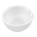 Mörser aus Porzellan mit Ausguss Ca. 100 mm Ø