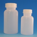 Weithalsflasche PE-LD 100 ml Mit Schraubverschluss