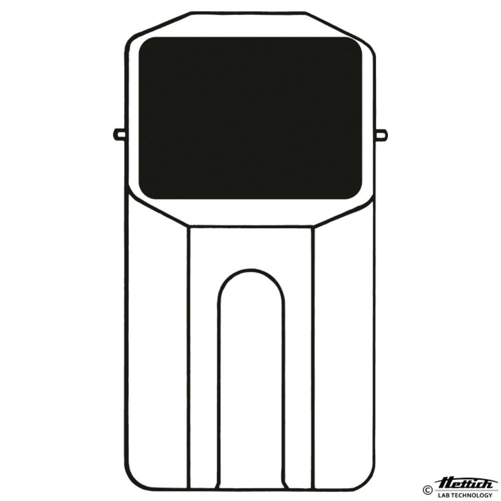 [HET 1427] Leichtmetall-Nutgehänge Rechteckig