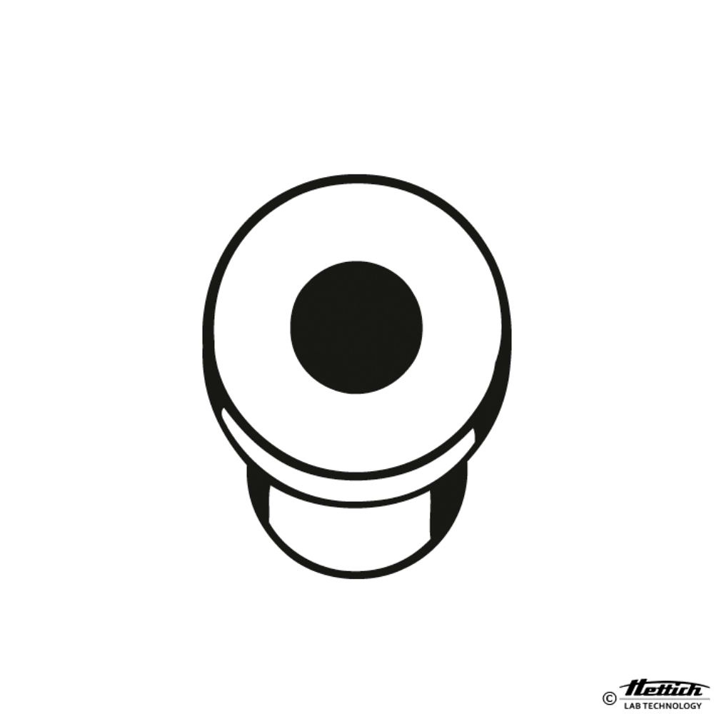 [HET 1462-A] Adapter, 1-fach, Ø 17 x 84 mm