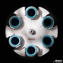 Ausschwingrotor 6-fach, komplett mit Gehängen, Winkel 90°