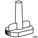 Zyto-Kammer mit Dichtung, PP, 1-fach 1 ml