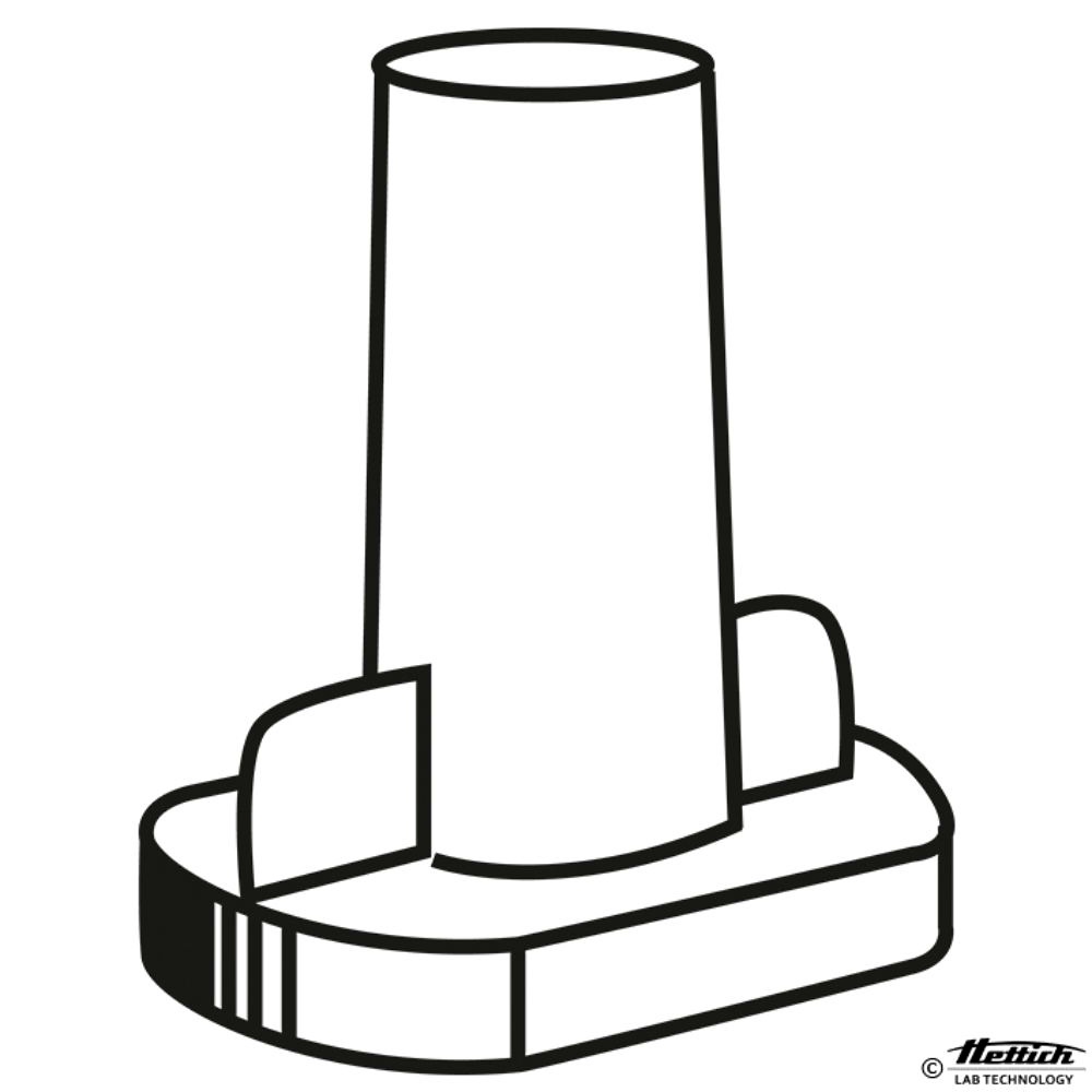 Zyto-Kammer mit Dichtung, PP, 1-fach 4 ml