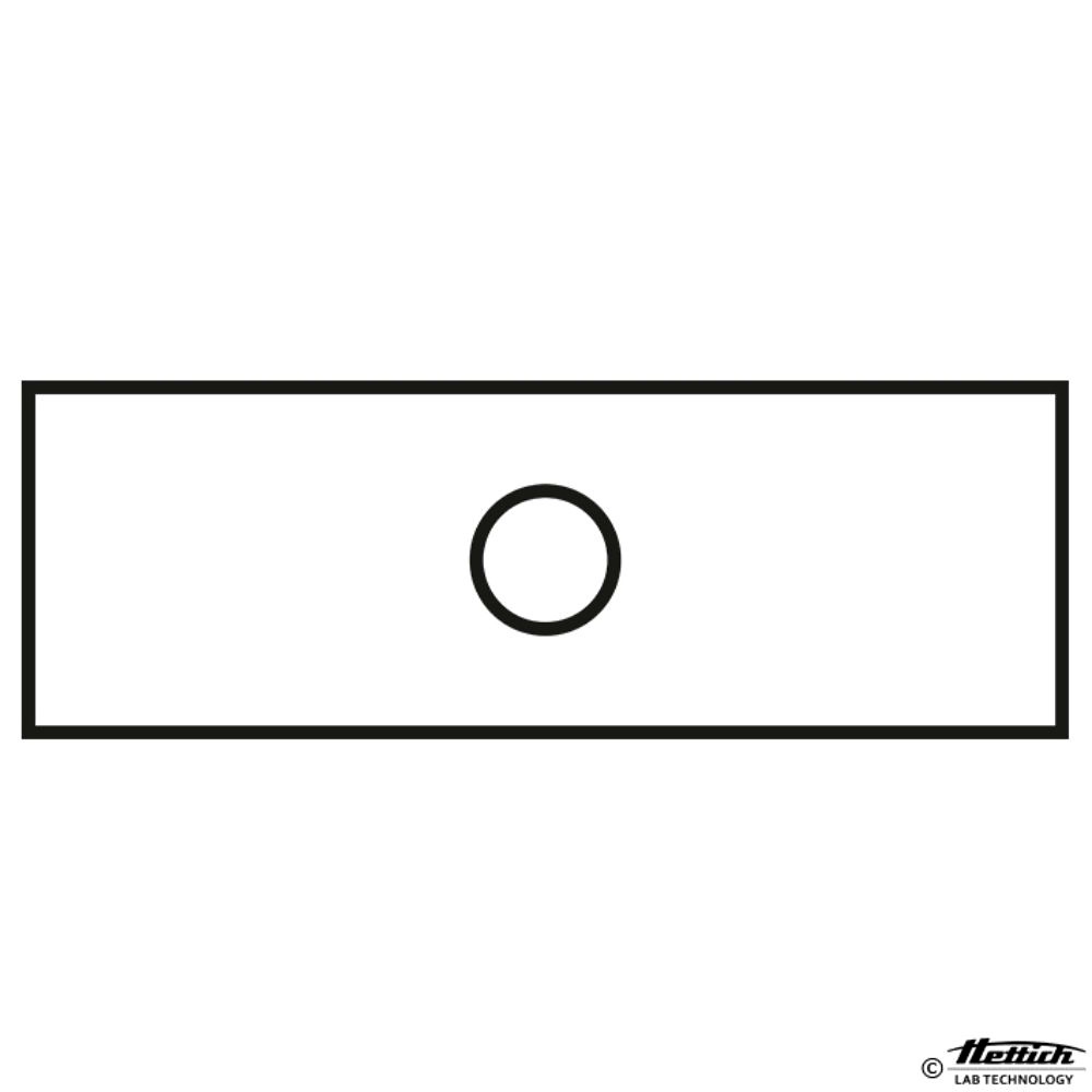 [HET 1696] Filterkarten 1-fach, f. 1671 (100 Stck.)