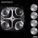 Ausschwingrotor 4-fach, mit Hettodur Beschichtung, bis Winkel 90°