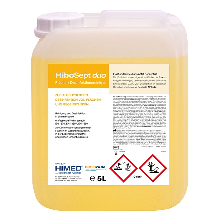 HiboSept duo Flächendesinfektion (Kanister)