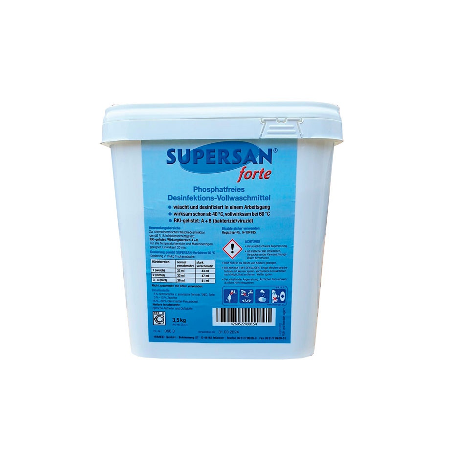 [HIB 211950] SUPERSAN forte 3500 g Desinfektionsvollwaschmittel