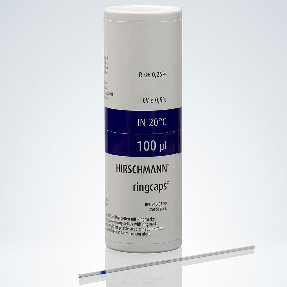 Einmal-Kapillarpipetten (100 µl, 250 Stck.)