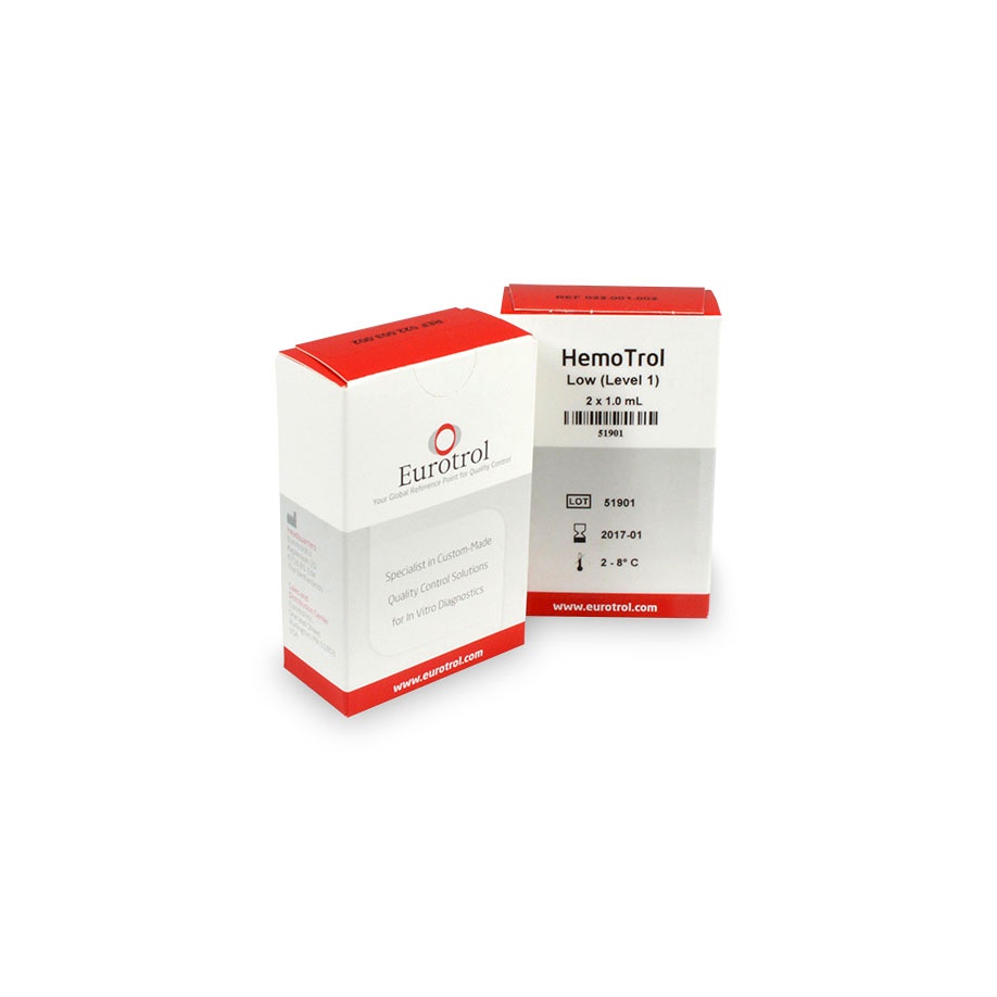 [HIT HC-120-130145] Kontrollhämolysat HemoTrol niedrig (2 x 1 ml) Kontrolllösung