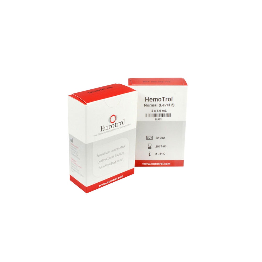 [HIT HC-120-130146] Kontrollhämolysat HemoTrol normal (2 x 1 ml) Kontrolllösung