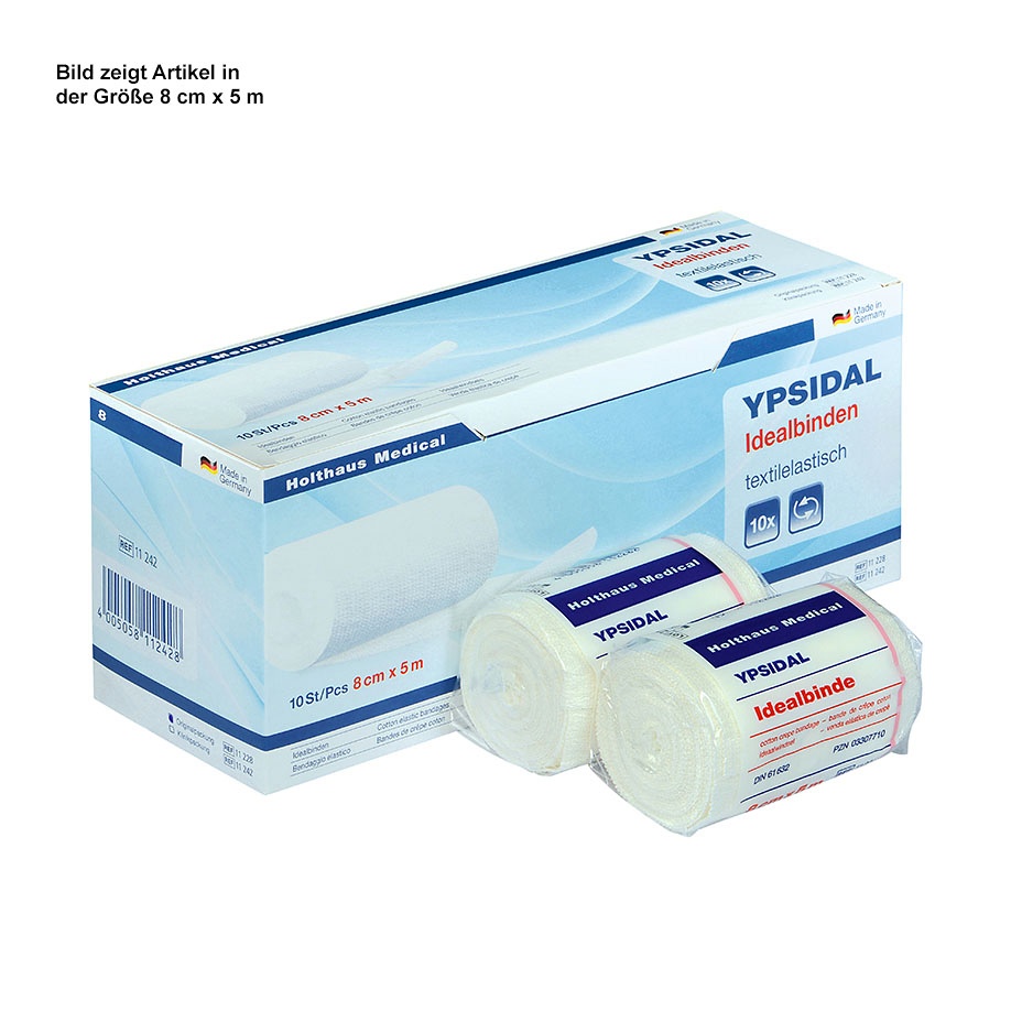 [HOL 11244] YPSIDAL Idealbinden 5 m x 10 cm (10 Stck.) Klinikpackung