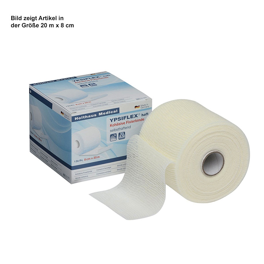 [HOL 12575] YPSIFLEX haft Fixierbinde 20 m x 8 cm 20-fädig