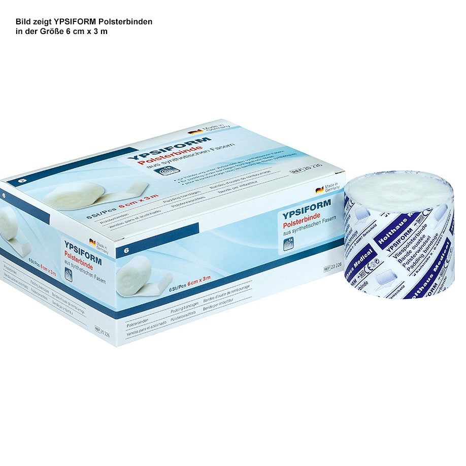 [HOL 20226] YPSIFORM Polsterbinden 6 cm x 3 m (6 Stck.)