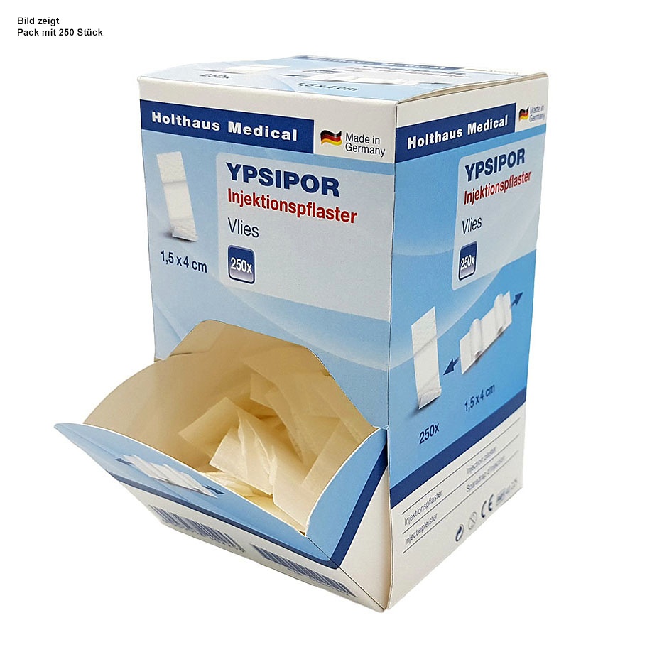 [HOL 40120] YPSIPOR Injektionspflaster klein 1,5 x 4 cm (100 Stck.)