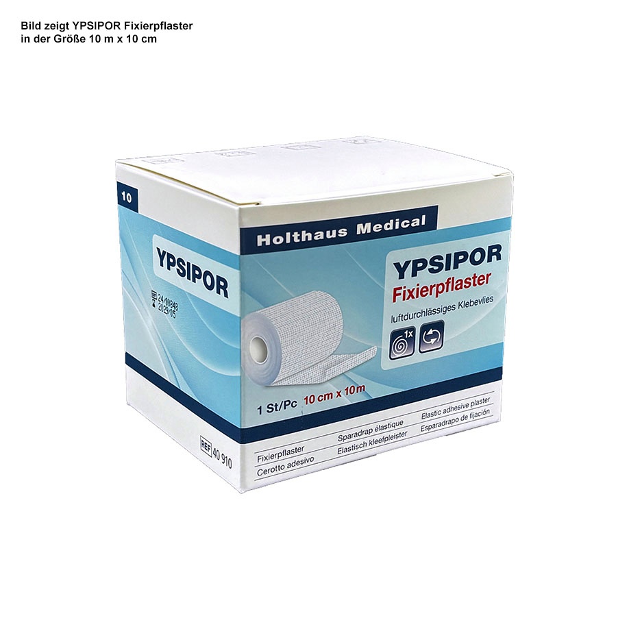 [HOL 40910] YPSIPOR Fixierpflaster 10 m x 10 cm Spenderbox
