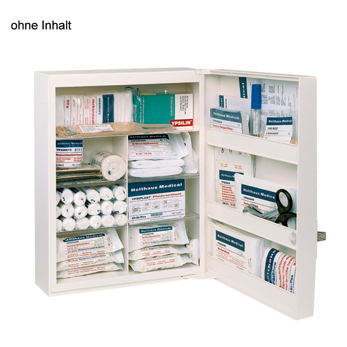 [HOL 66070] Verbandschrank FAMULUS Kunststoff 35 x 45 x 15 cm, weiß, leer