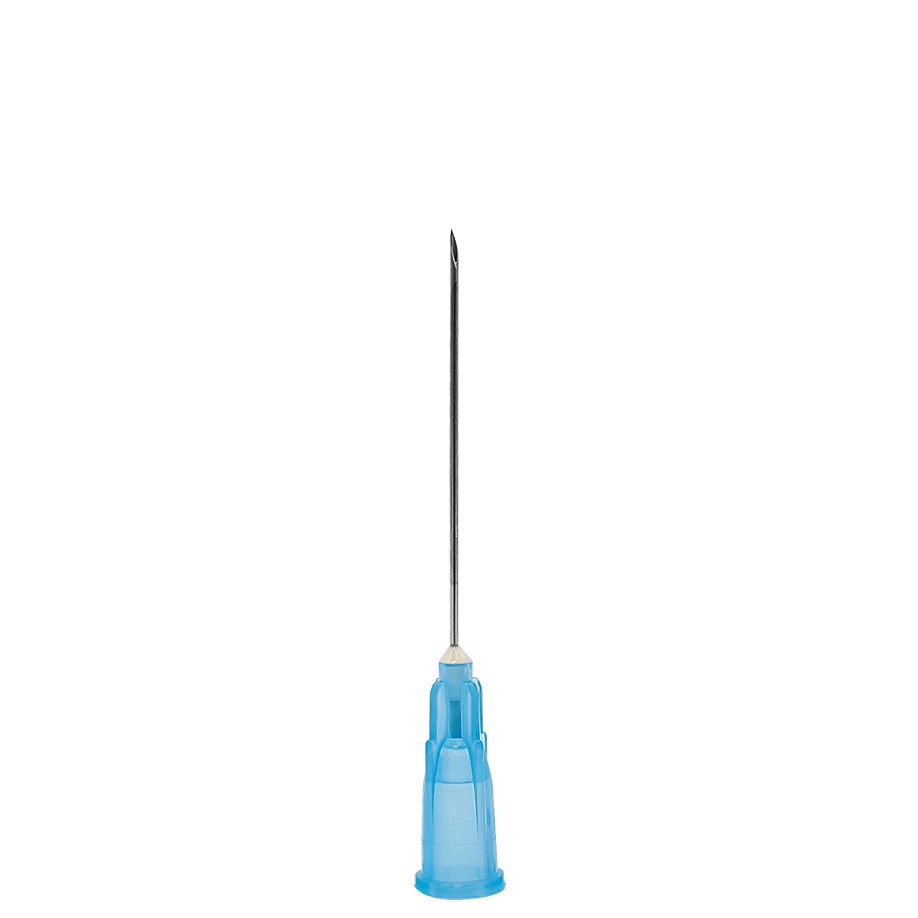 [HSW 4710006030] Einmal-Kanülen Nr. 14 0,60 x 30 mm, blau (100 Stck.)