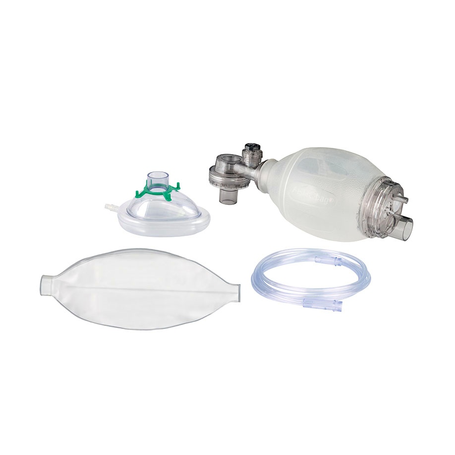 [HUM HBB17-K-3R] AERObag Beatmungsbeutel SEBS für Kinder mit Maske PVC Gr. 3