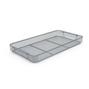 Siebschale 480 x 254 x 50 mm Mit Fallgriffen, Stapelrahmen
