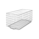Sterilgutkorb 575 x 280 x 265 mm Für 1 StE mit Grifföffnung
