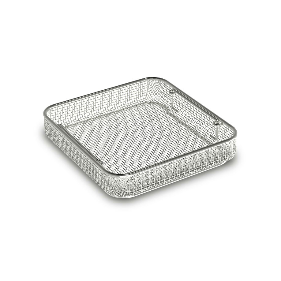 [HUP 7500053] Siebschale 240 x 250 x 50 mm Mit Fallgriffen, Stapelrahmen