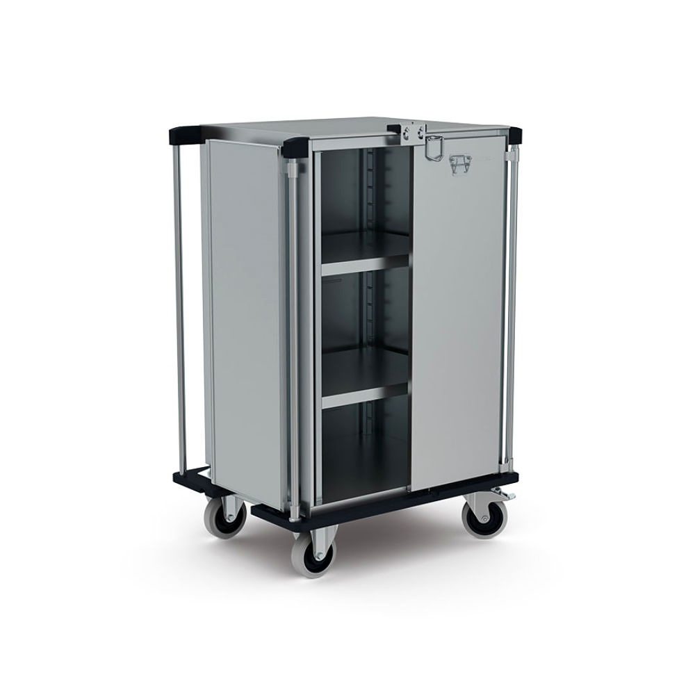 Sterilgutransportwagen für 6xStE Mit 2 höhenverstellbaren Auflagen