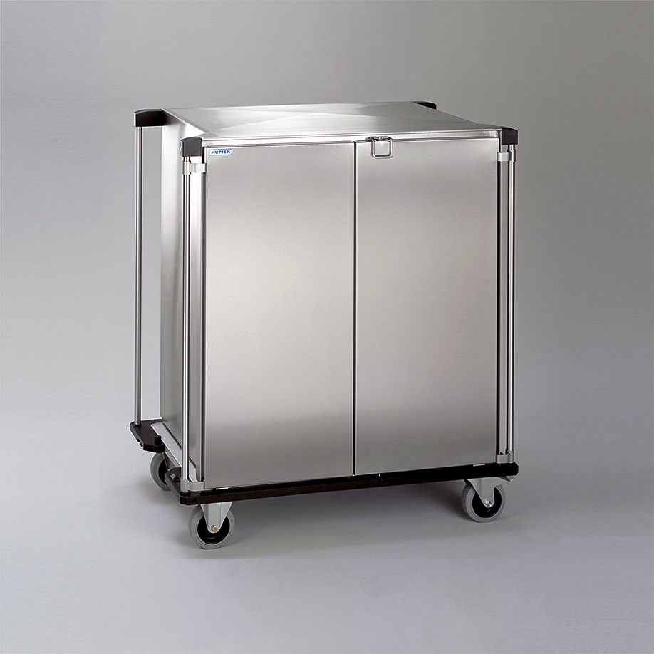 Sterilgutransportwagen für 9xStE Mit 2 höhenverstellbaren Auflagen