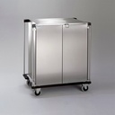 Sterilgutransportwagen für 9xStE Mit 2 höhenverstellbaren Auflagen