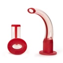 Einmal-Guedel-Tubus Größe, Rot, Latexfrei, Halbtransparent, 90 Stck./Karton