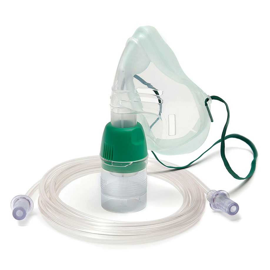 Cirrus2-Vernebler-Set Erwachsene Mit EcoLite Maske und Schlauch 2,10 m