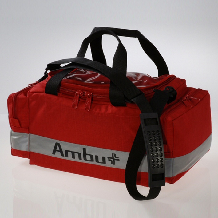 AMBU Notfalltasche Profi Cordura, rot