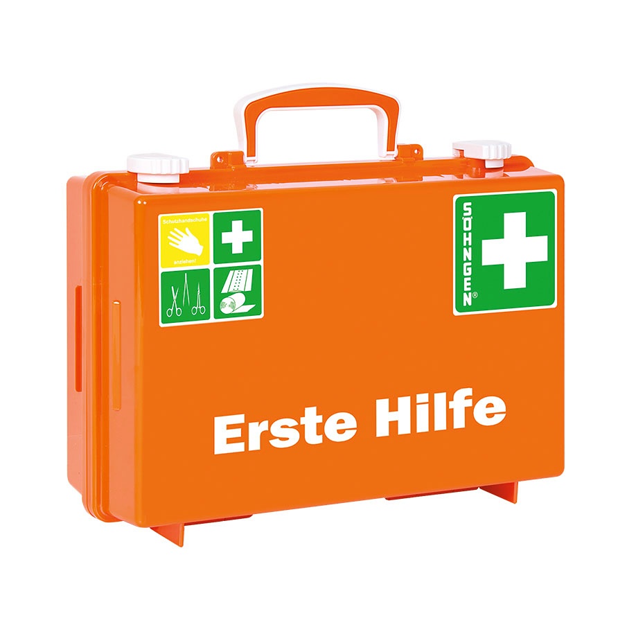 [SÖH 0301135] Erste-Hilfe Koffer SN-CD NormPlus Mit Füllung Norm DIN 13157, orange