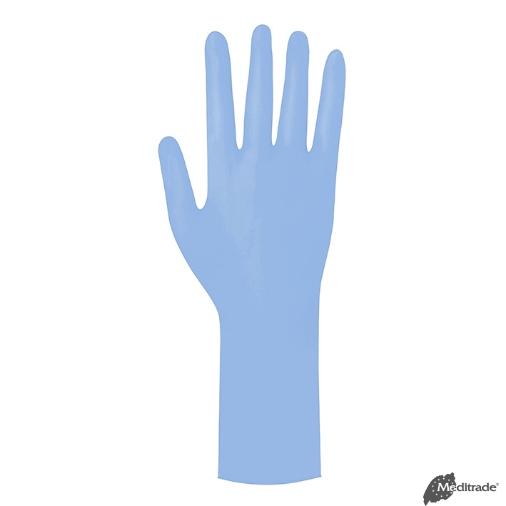 [MTR 1282L] Nitril 3000 Blue X-Long U.-Handschuhe PF Latexfrei, unsteril, Gr. L (100 Stck.)