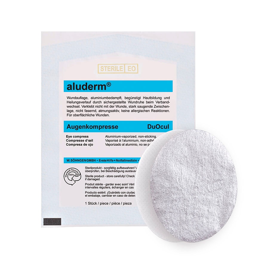 [SÖH 1003340] Aluderm Augenkompresse DuOcul steril