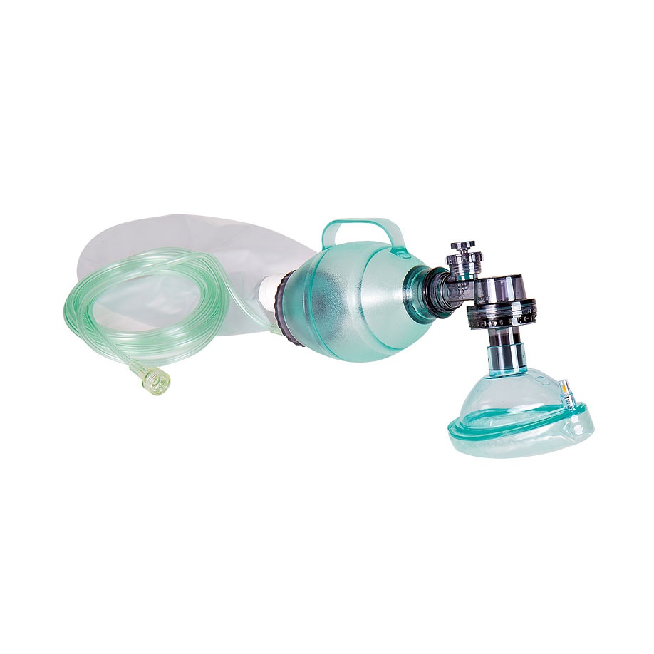 Einmal-Beatmungsbeutel mit Maske Gr. 3 Für Kinder, mit O2-Reservoir