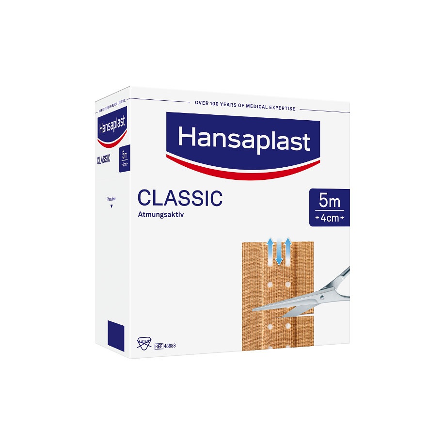 [BDF 48688] Hansaplast Classic Wundschnellverband 5 m x 4 cm