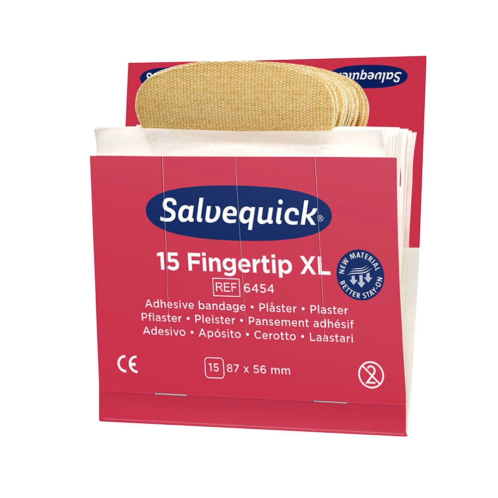 [CED 6454] Salvequick Fingerkuppenpflaster Refill (15 Strips)