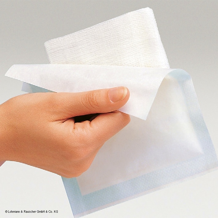 [LOH 11574] Gazin Kompressen steril 12-fach, 10 x 10 cm (10 x 10 Stck.)