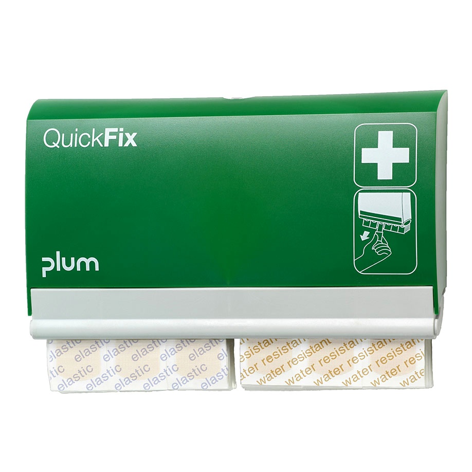 [PLU 5507] QuickFix Pflasterspender inkl. 1 Elastic Refill und 1 Water resistant Refill