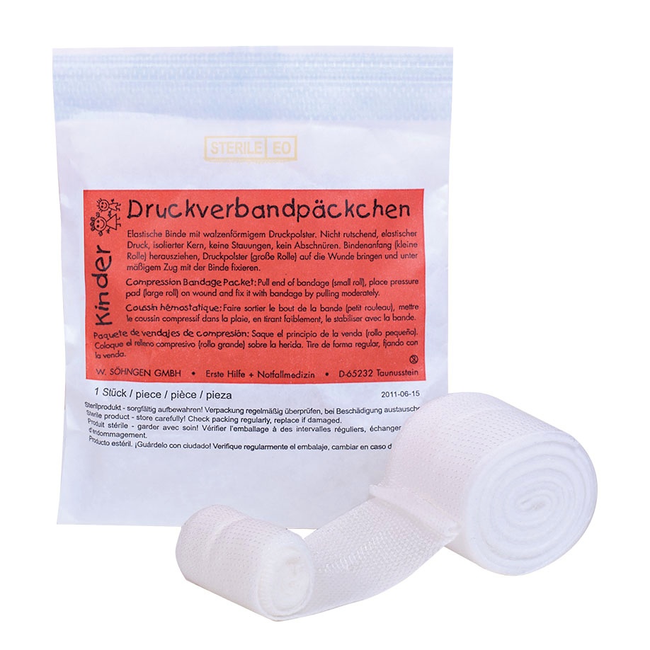 [SÖH 1050001] Spezial-Kinder Druckverbandpäckchen