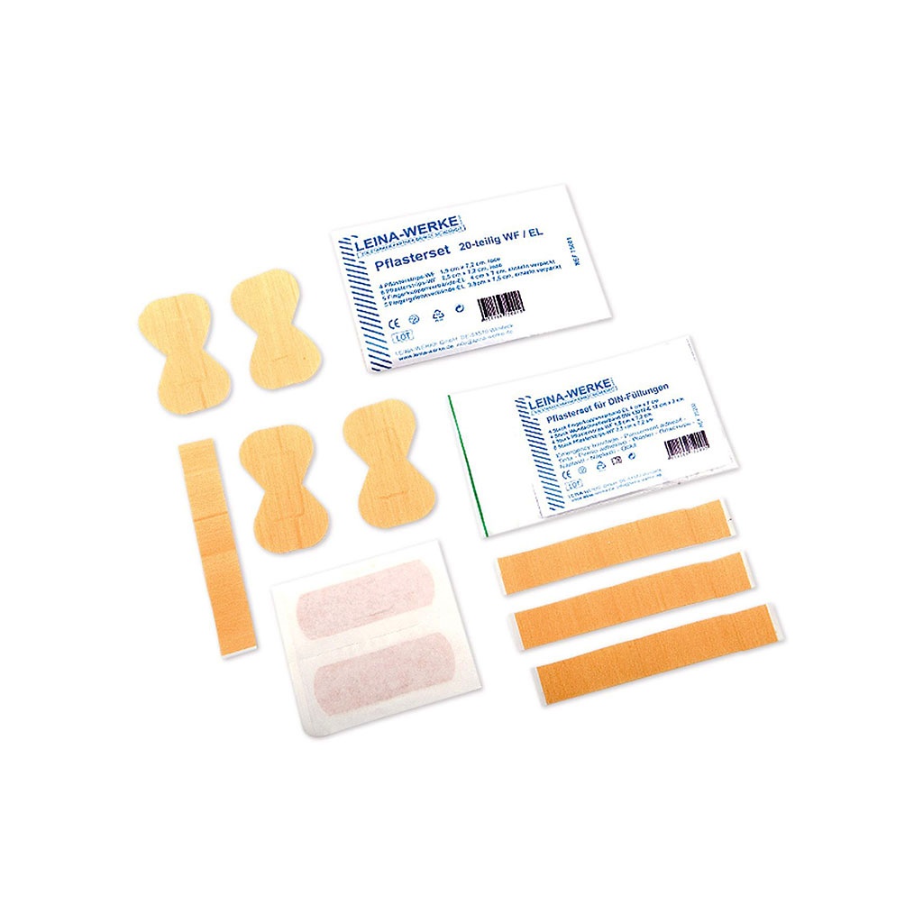 Wundpflaster-Set für DIN-Füllungen 13164 & 13167