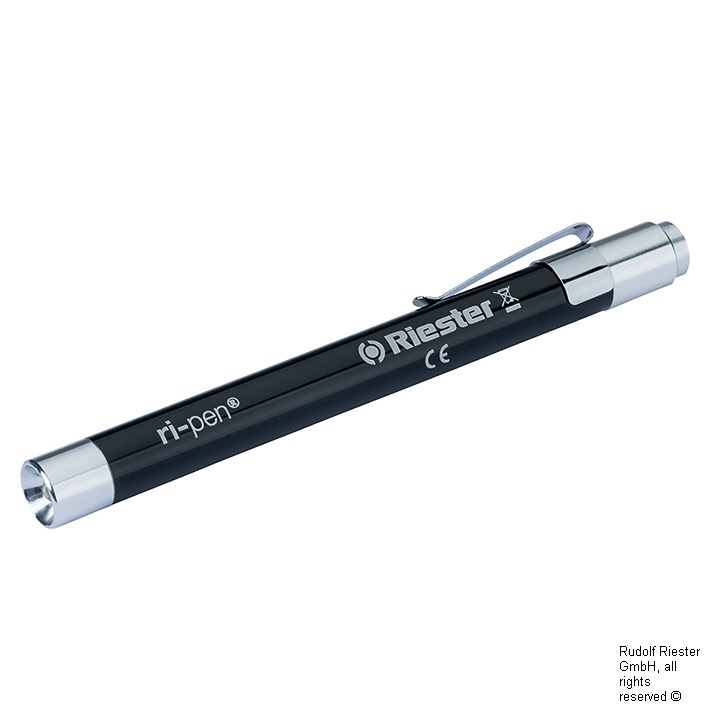 [RIE 5075-526] Ri-pen Diagnostikleuchte, schwarz LED 3 V inkl. 2 Batterien Typ AAA