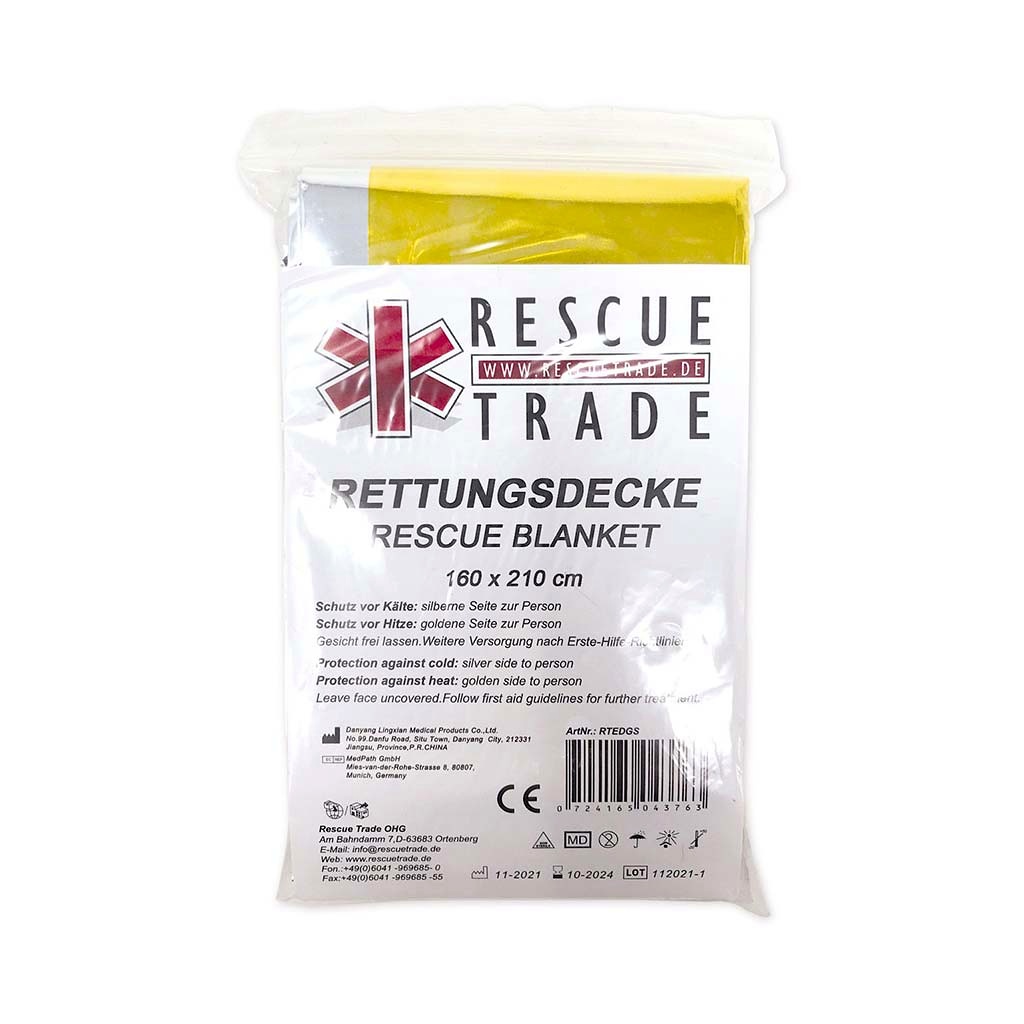 [RM 178] Rettungsdecke 160x210cm