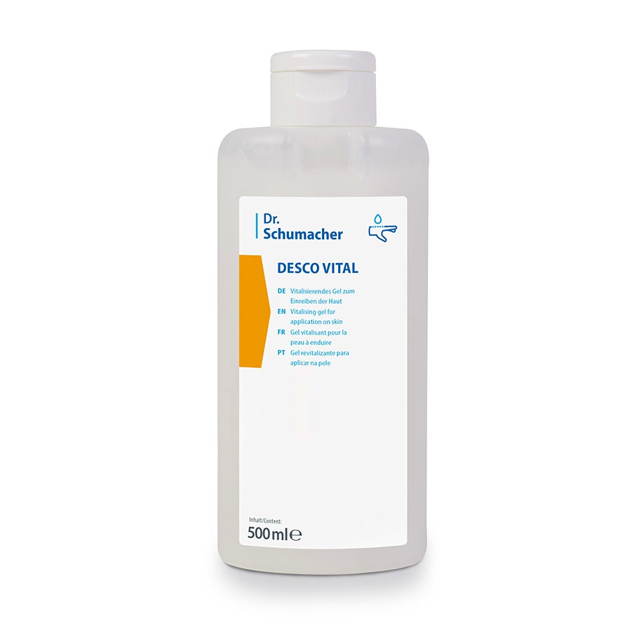 [DSM 00-605-005] Desco Vital Gel 500 ml Descoflexflasche Kühlgel
