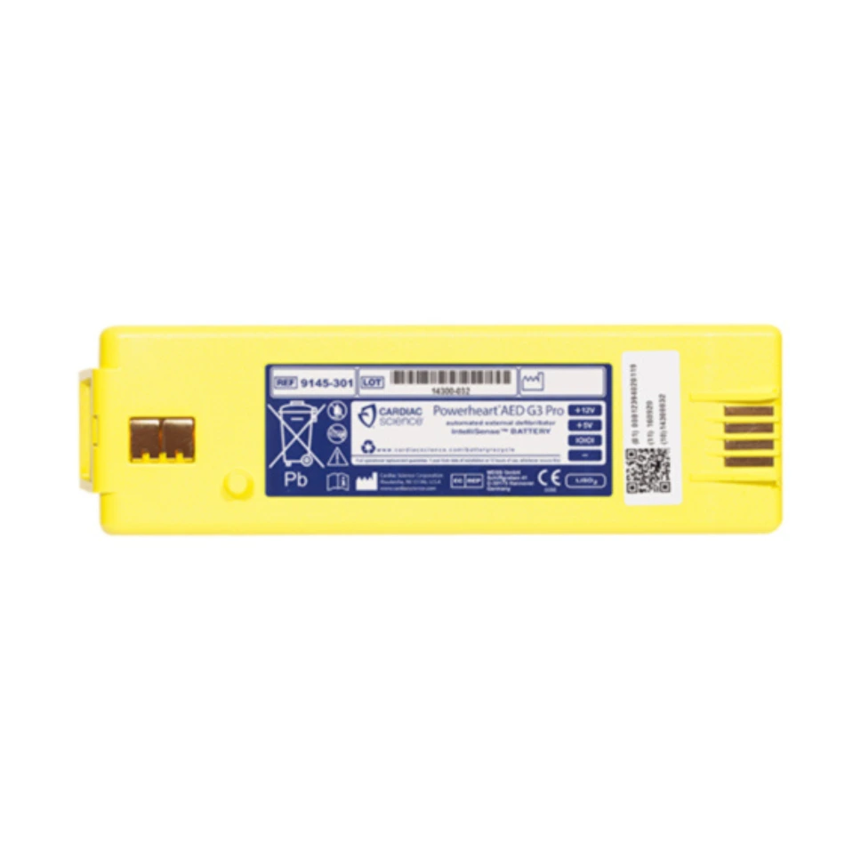 [Car-0003] Cardiac Science Powerheart G3 Pro Batterie, gelb