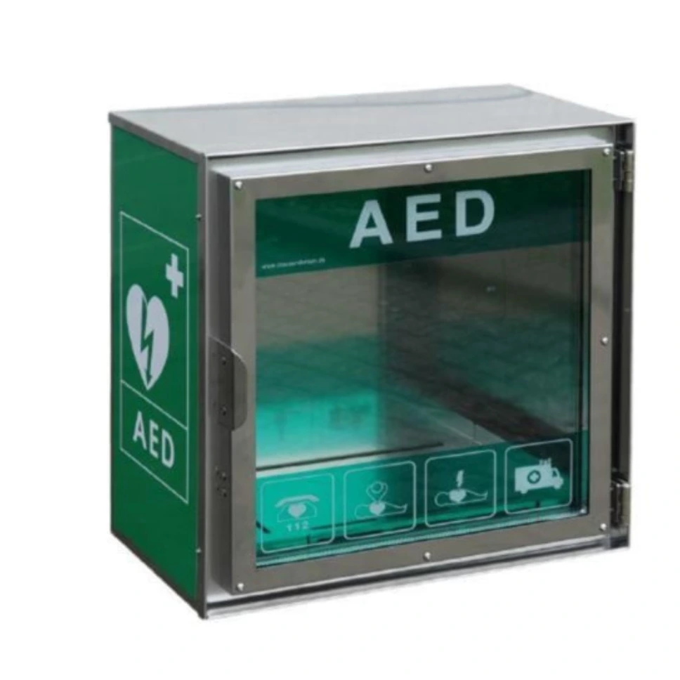 [CAHSS100P] Claus Andersen AED Außenkasten - Polar Edition (bis -40°C), grün