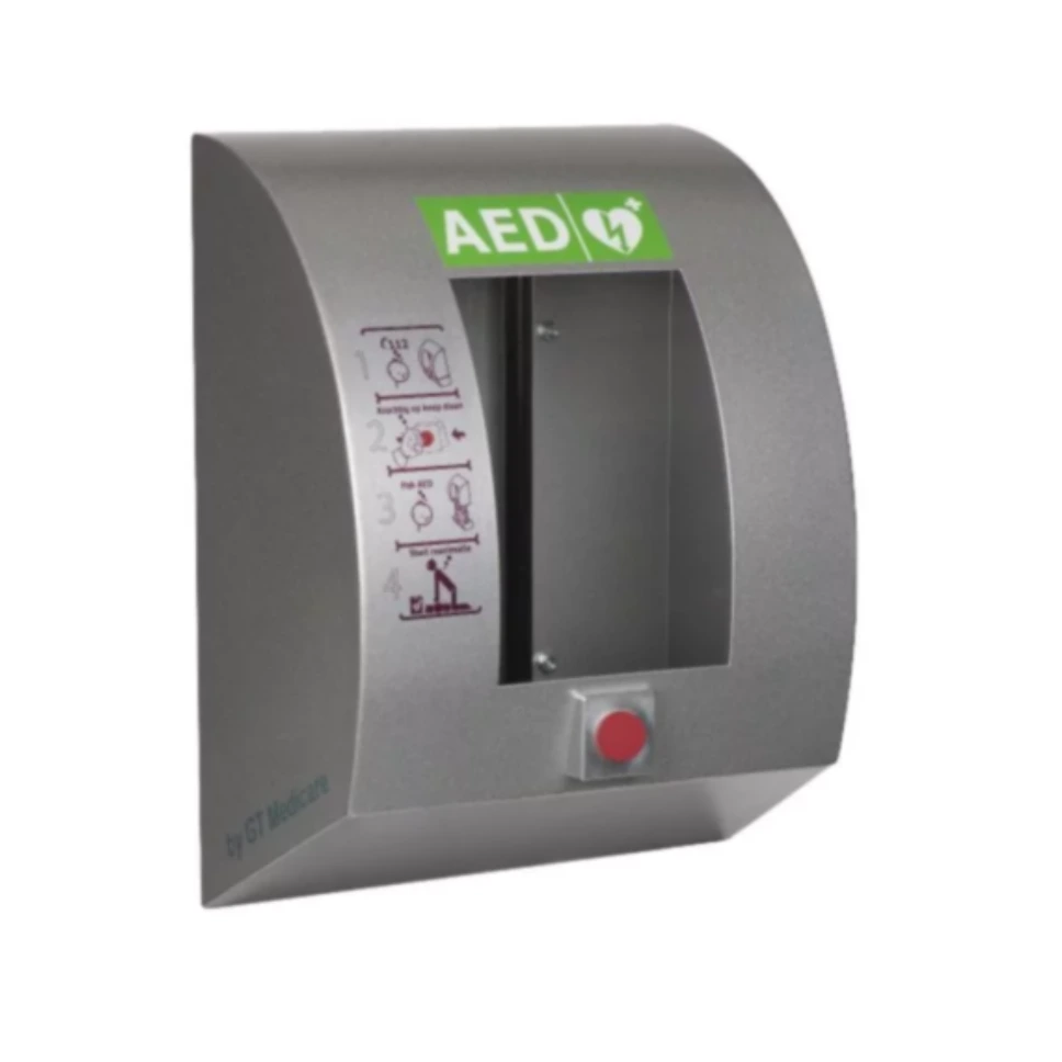 [SC1310-grey] SixCase SC1310: Ihr zuverlässiger Schutzschild für AEDs im Innenbereich