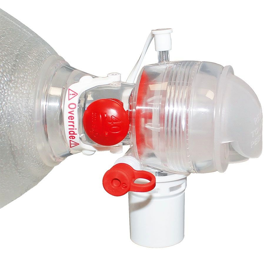 AMBU SPUR II Einmal-Beatmungsbeutel für Kinder 10- mit Einmal-Gesichtsmaske